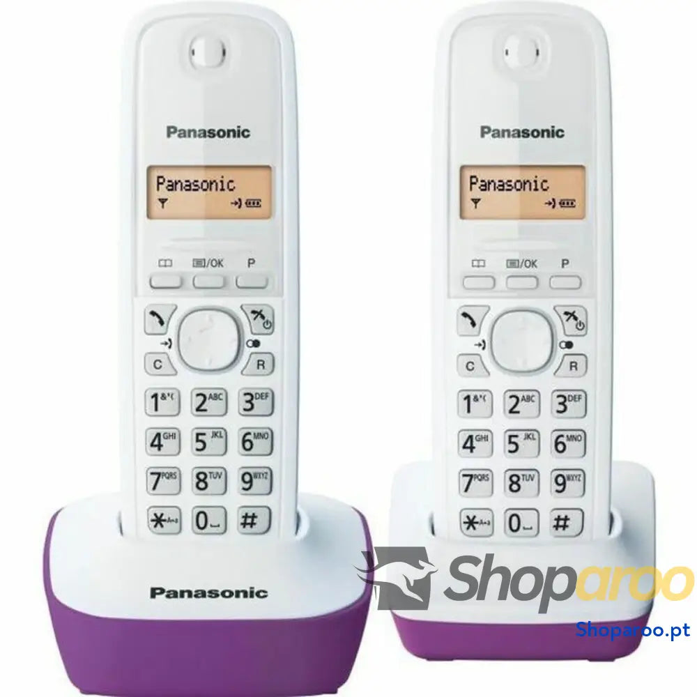 Telefone sem fios Panasonic KX-TG1612FRF Roxo