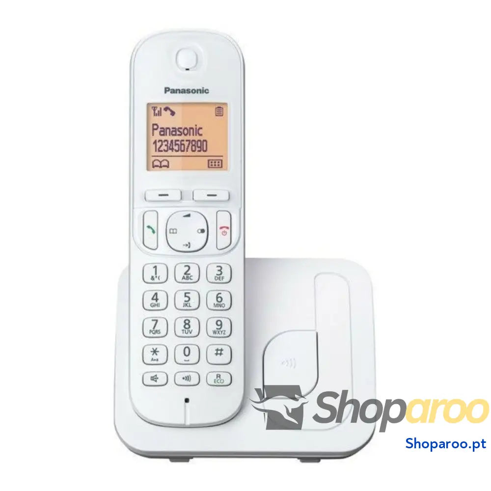 Telefone sem fios Panasonic KX-TGC210SPW Branco Âmbar
