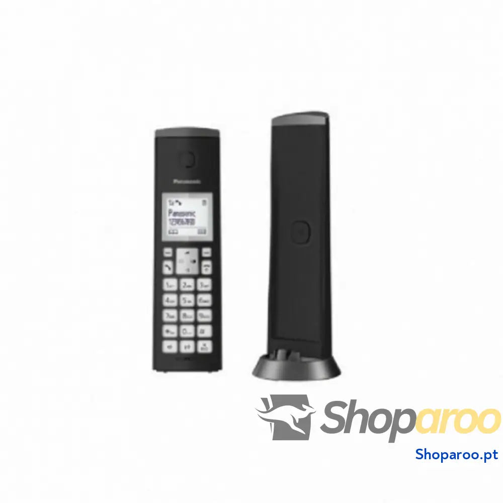 Telefone sem fios Panasonic KX-TGK210 DECT Branco Preto