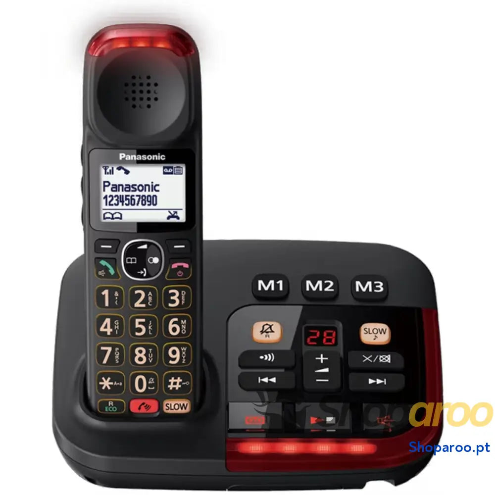 Telefone sem fios Panasonic KX-TGM420EXB Preto