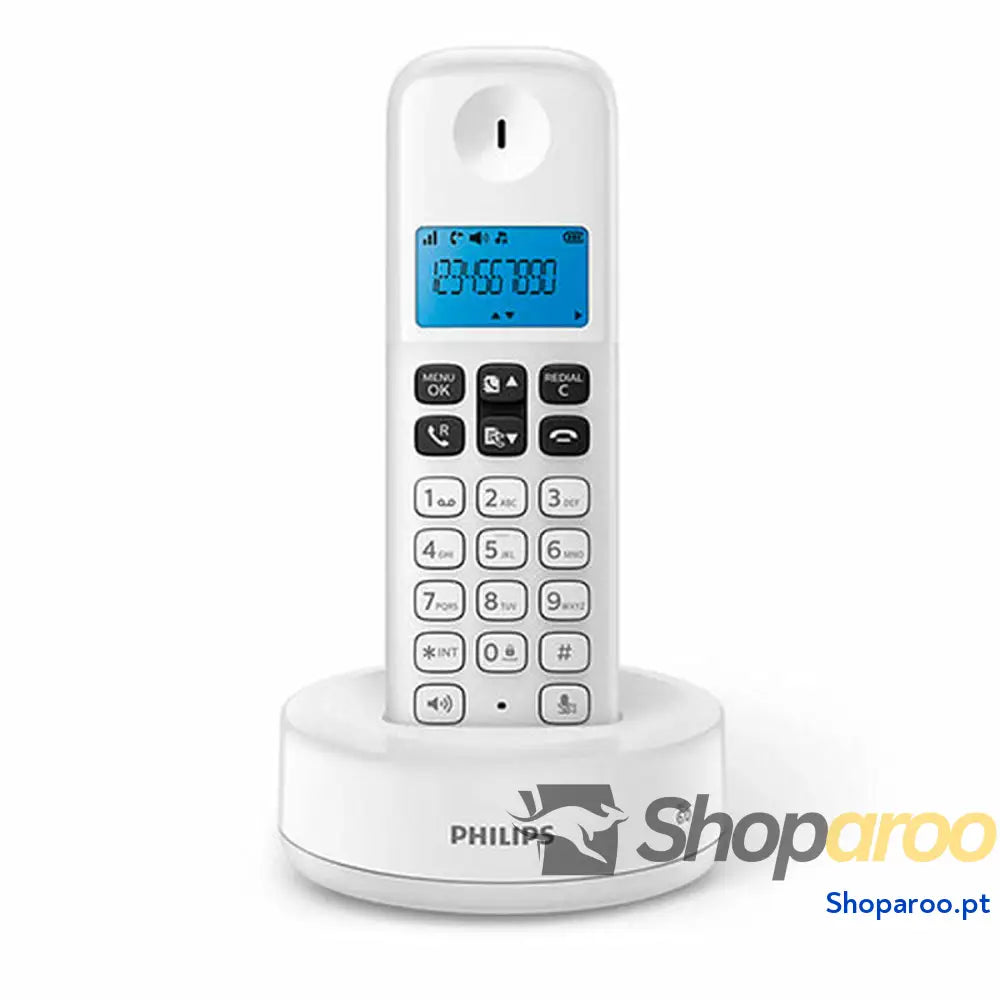 Telefone sem fios Philips D1611B/34 Azul Branco