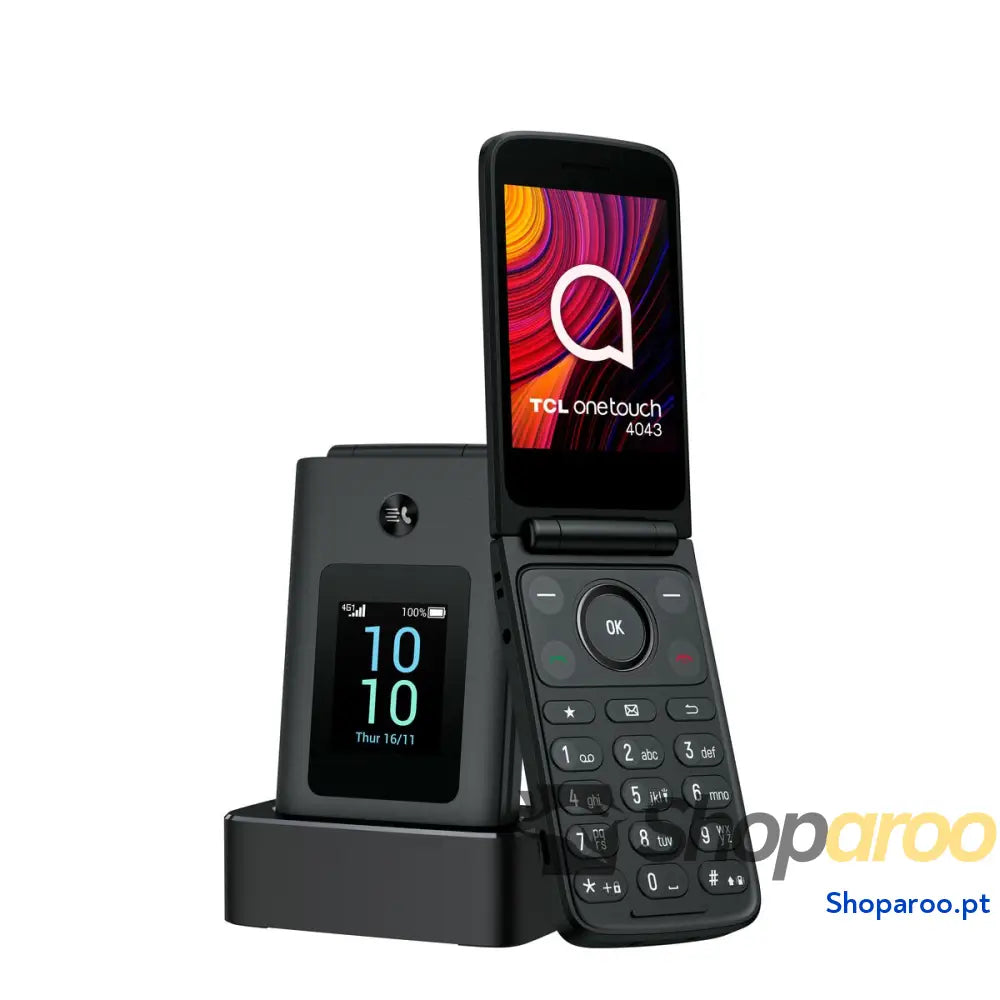 Telefone Telemóvel TCL 4043D 128 MB Cinzento 3,2"