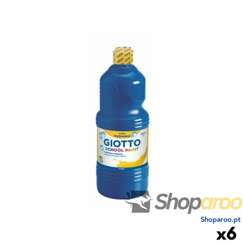 Têmpera Giotto Azul Marinho 1 L (6 Unidades)