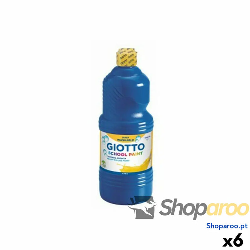 Têmpera Giotto Azul Marinho 1 L (6 Unidades)