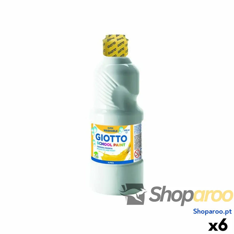 Têmpera Giotto   Branco 500 ml (6 Unidades)