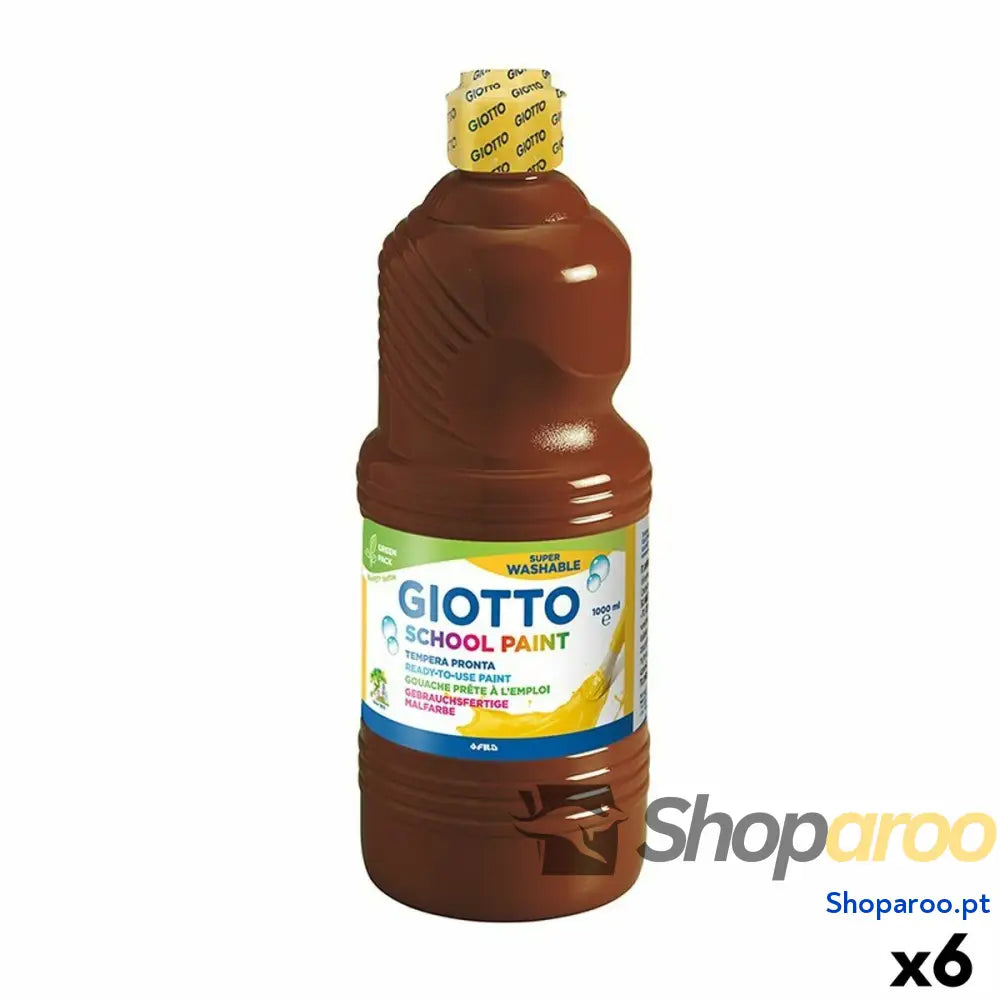 Têmpera Giotto Castanho 1 L (6 Unidades)