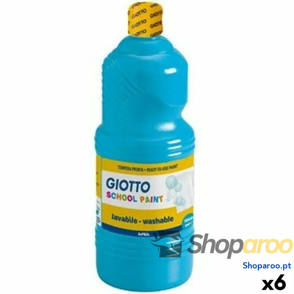Têmpera Giotto Ciano 1 L (6 Unidades)