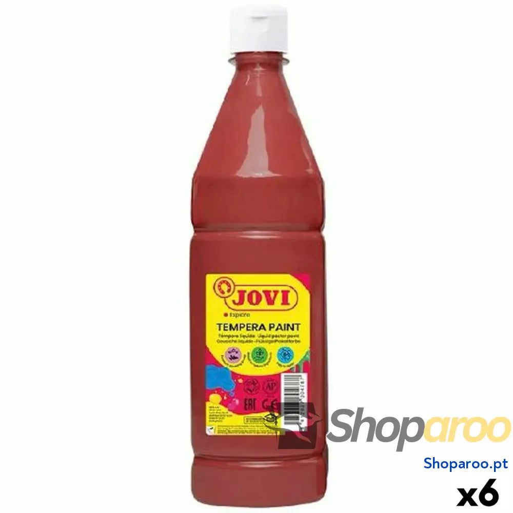 Têmpera Jovi Castanho 1 L (6 Unidades)