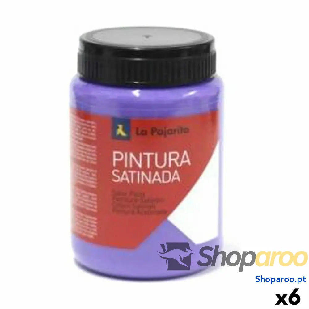 Têmpera La Pajarita L-13 6 Peças Violeta Acetinado Escolar