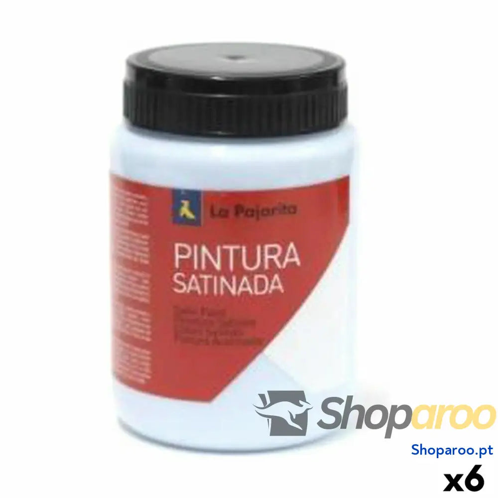 Têmpera La Pajarita L-14 6 Peças Azul Pastel Escolar Acetinado