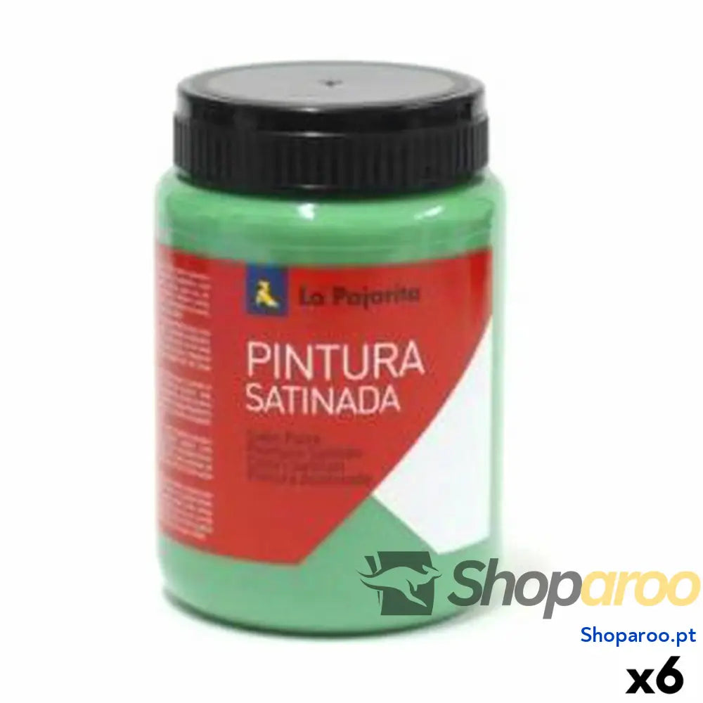 Têmpera La Pajarita L-17 6 Peças Verde Escolar Acetinado