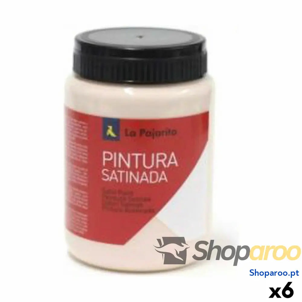 Têmpera La Pajarita L-20 6 Peças Cor de Rosa Escolar Acetinado