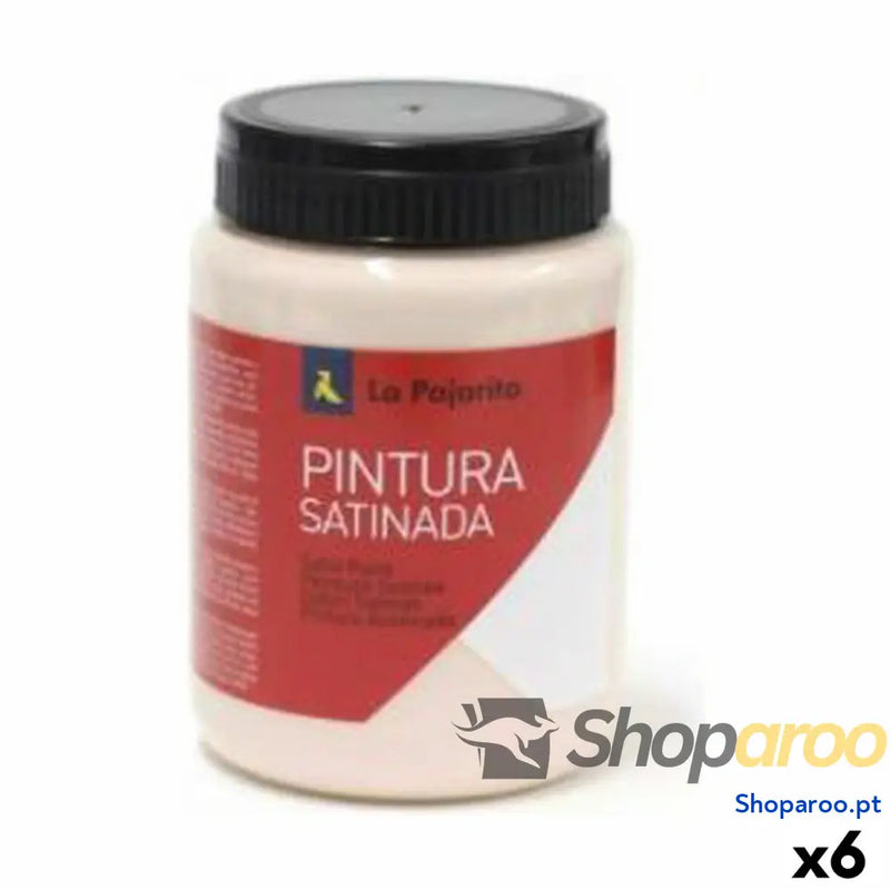 Têmpera La Pajarita L-20 6 Peças Cor de Rosa Escolar Acetinado