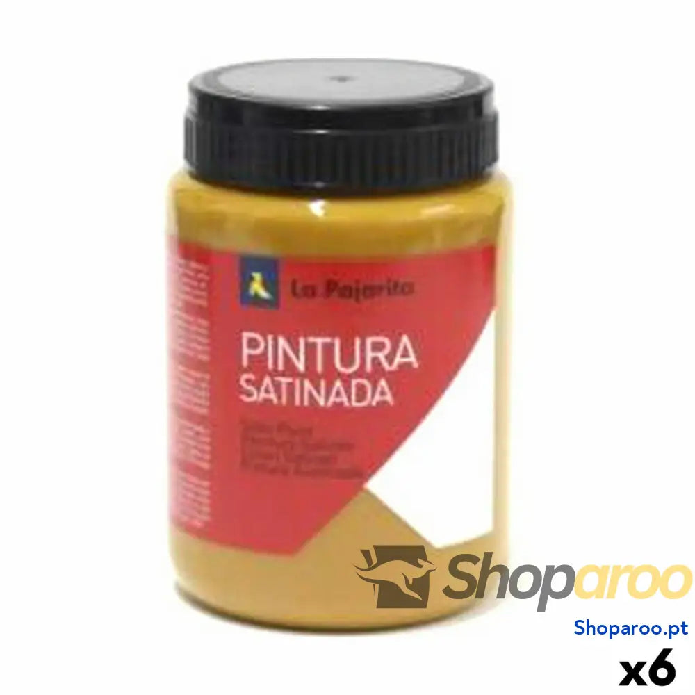Têmpera La Pajarita L-30 6 Peças Cor terracota Escolar Acetinado