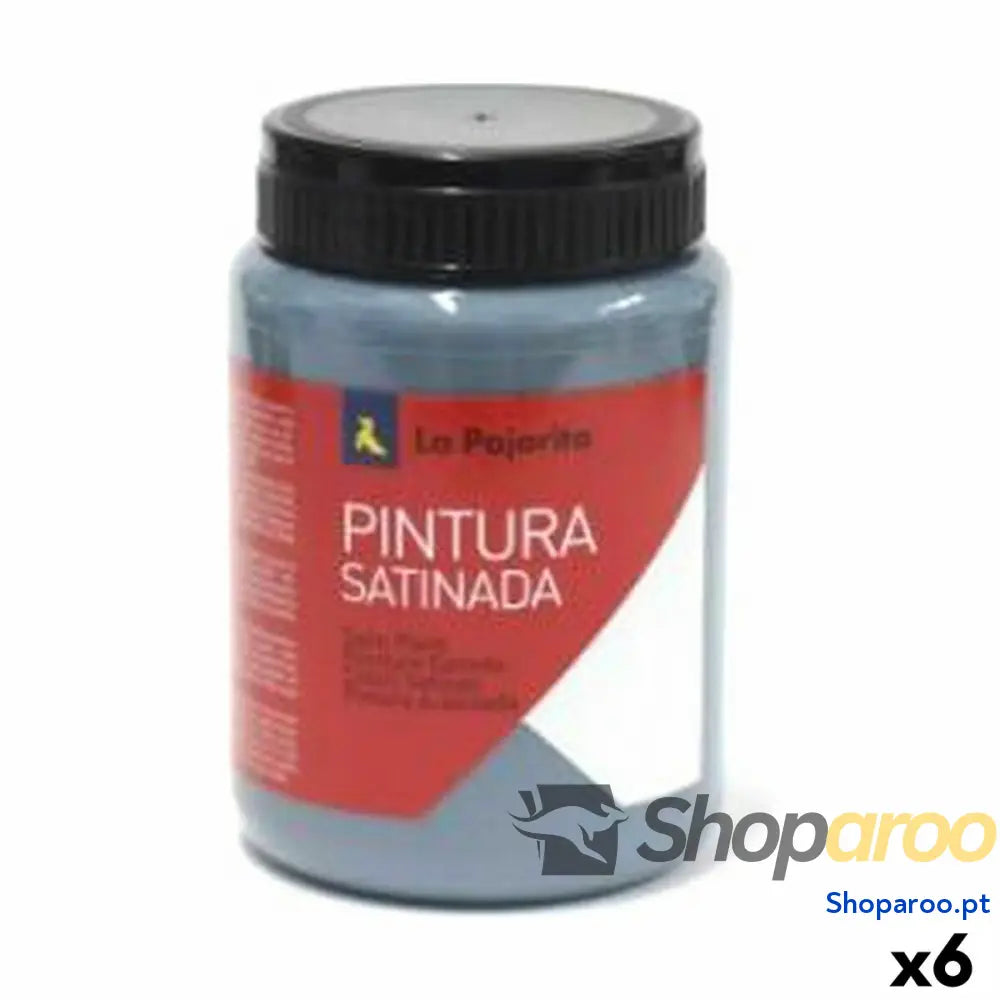 Têmpera La Pajarita Metallic L-34 6 Peças Azul Escolar Acetinado