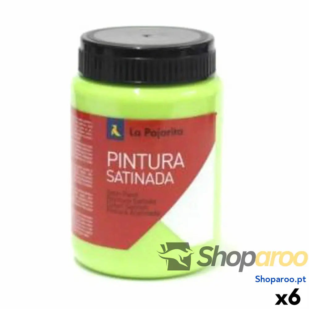 Têmpera La Pajarita Parrot L-37 6 Peças Verde Acetinado