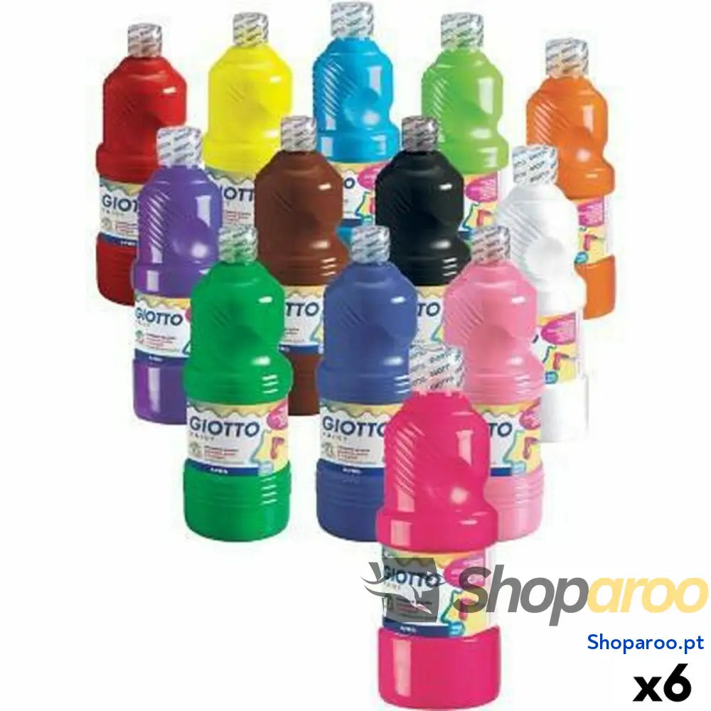 Têmperas Giotto Laranja 500 ml (6 Unidades)