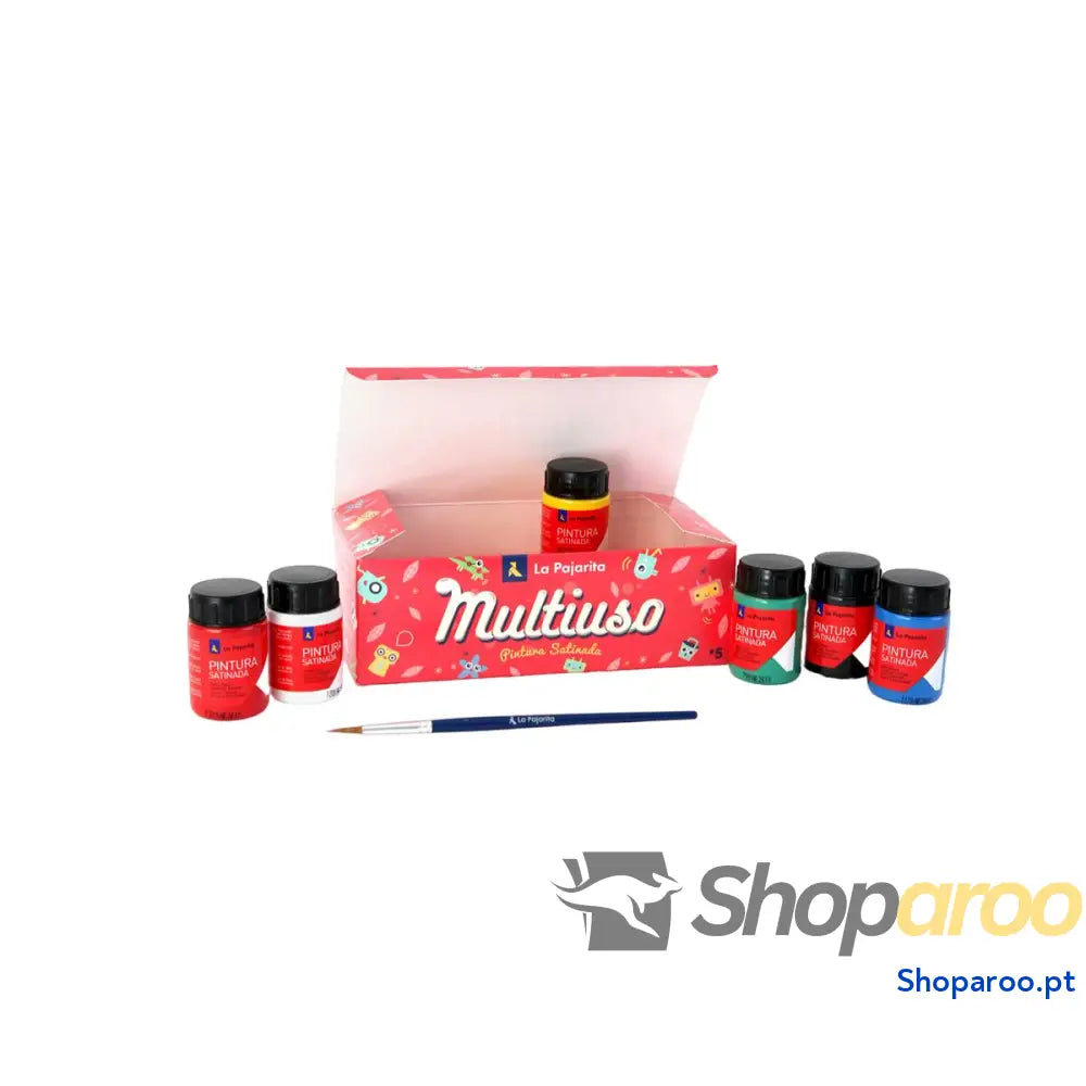Têmperas La Pajarita Multicolor 35 ml (6 Peças)