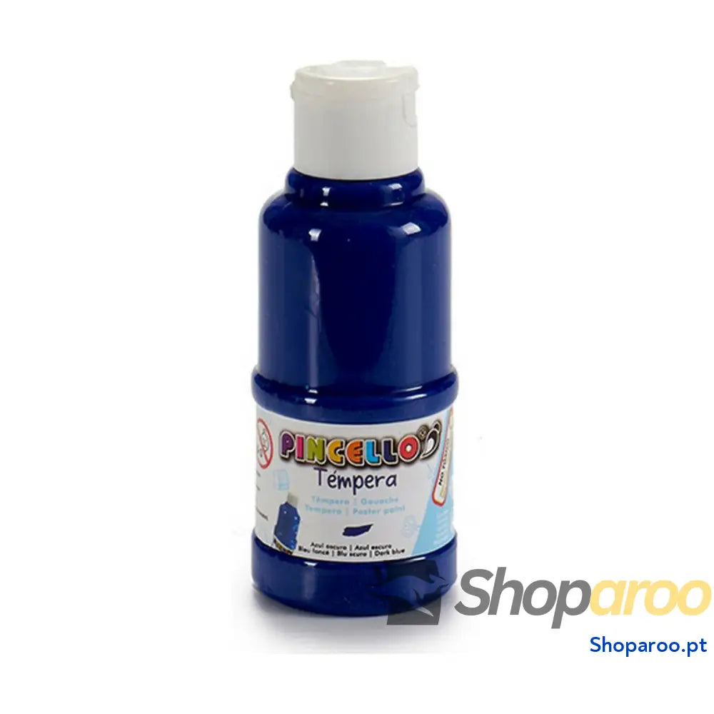 Têmperas Pincello Azul escuro 120 ml (12 Unidades)