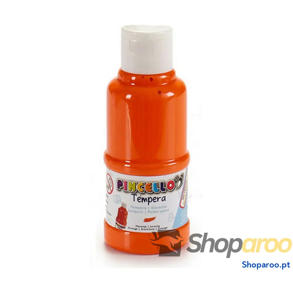 Têmperas Pincello Laranja 120 ml (12 Unidades)