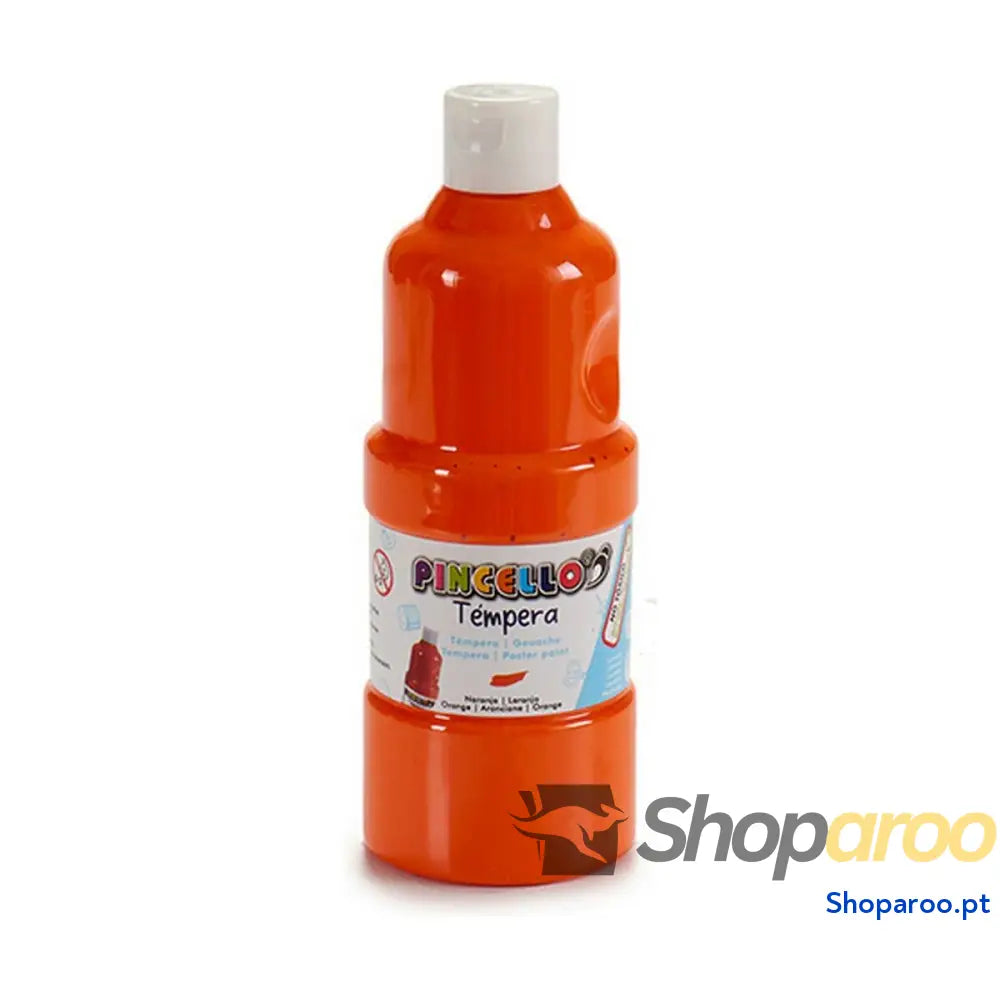 Têmperas Pincello Laranja 400 ml (6 Unidades)