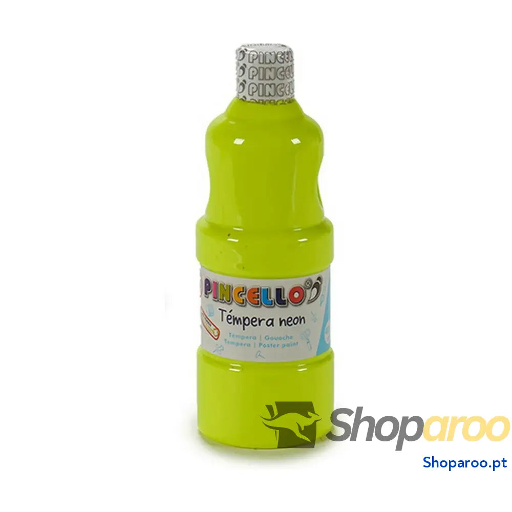Têmperas Pincello Neon Amarelo 400 ml (6 Unidades)