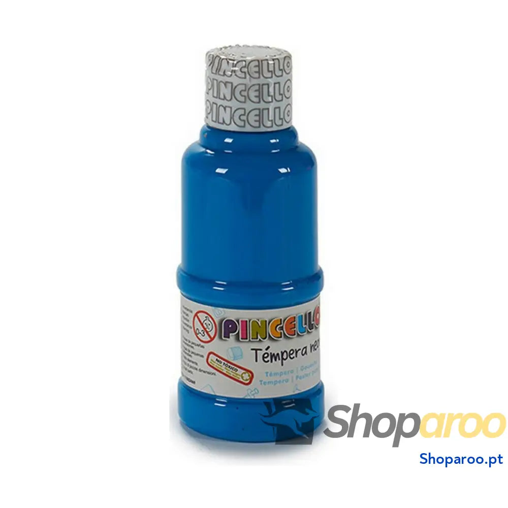 Têmperas Pincello Neon Azul 120 ml (12 Unidades)