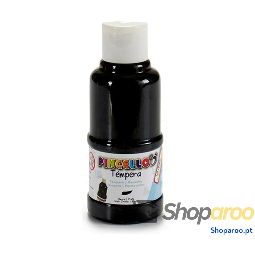 Têmperas Pincello Preto 120 ml (12 Unidades)