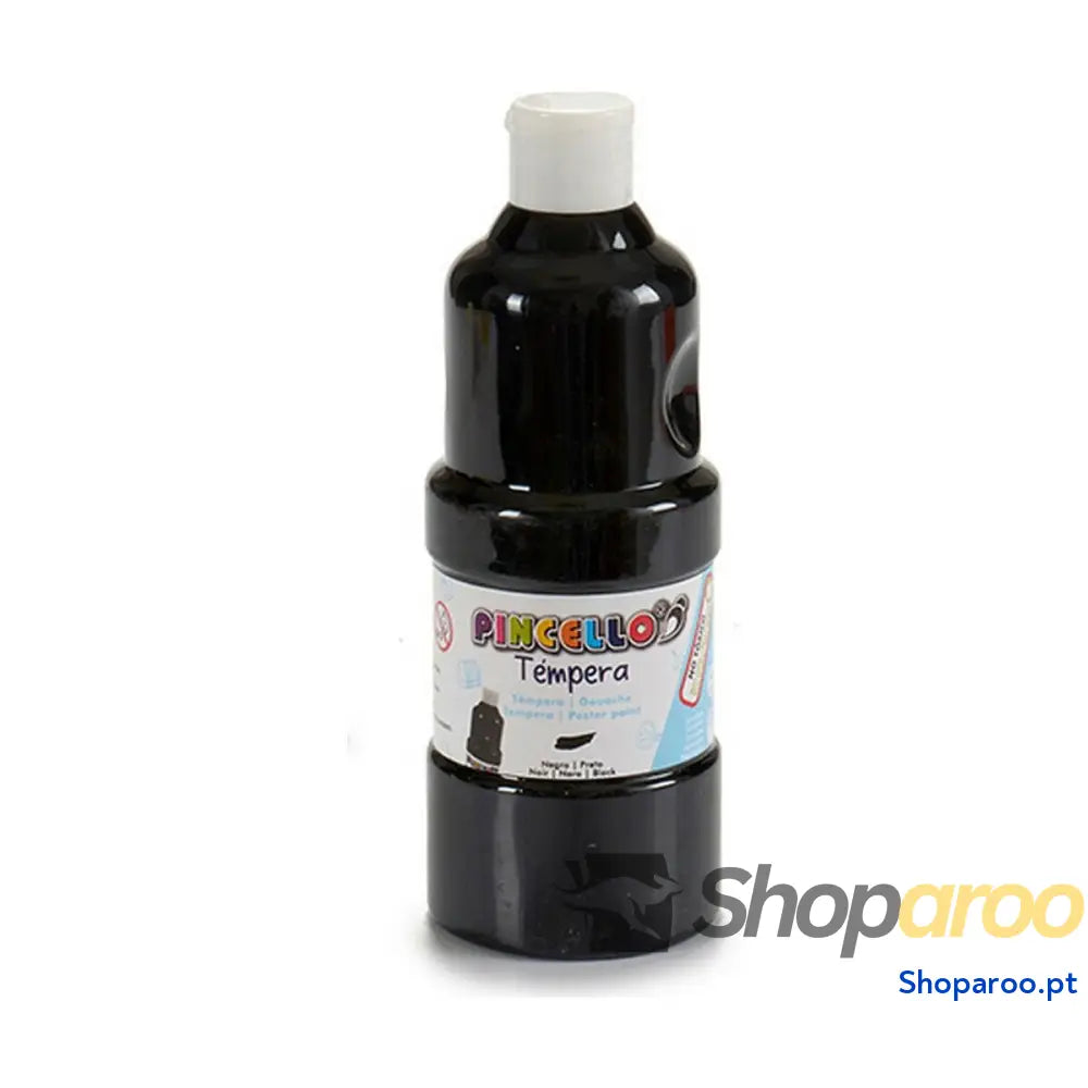 Têmperas Pincello Preto 400 ml (6 Unidades)