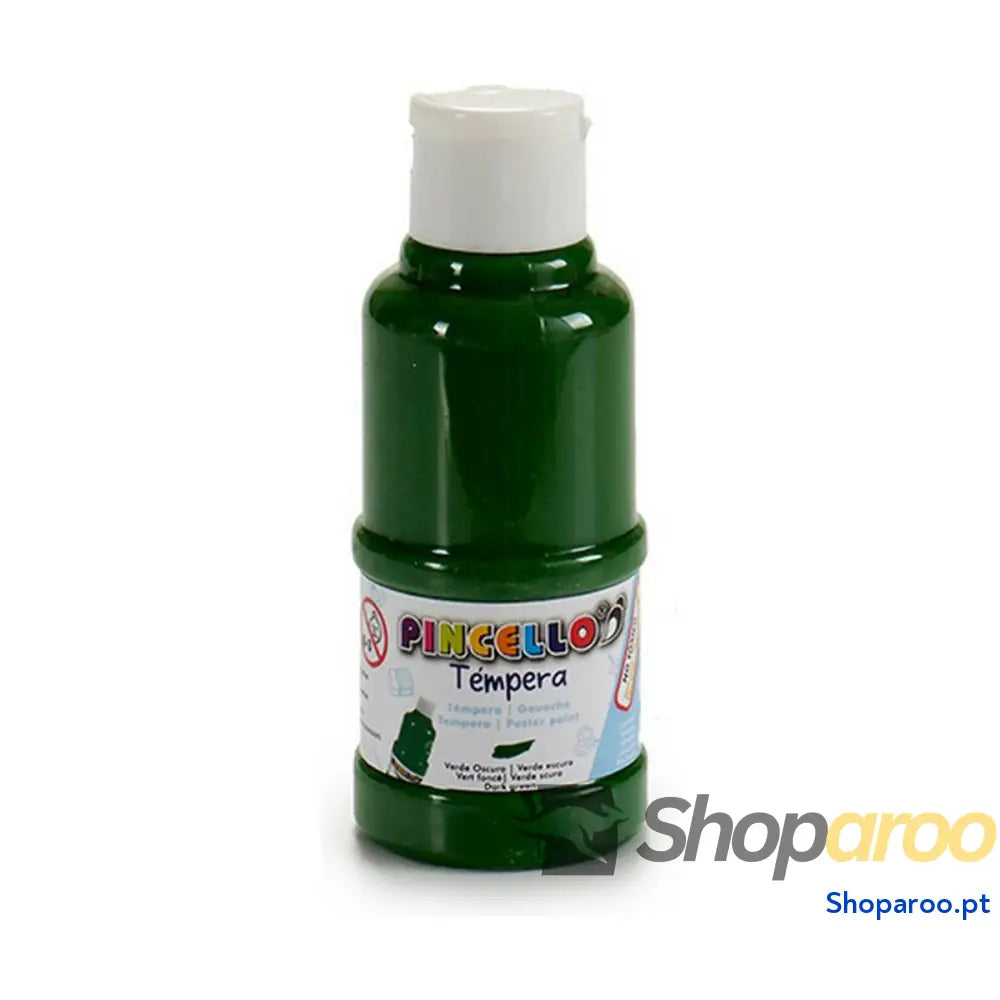 Têmperas Pincello Verde-escuro 120 ml (12 Unidades)