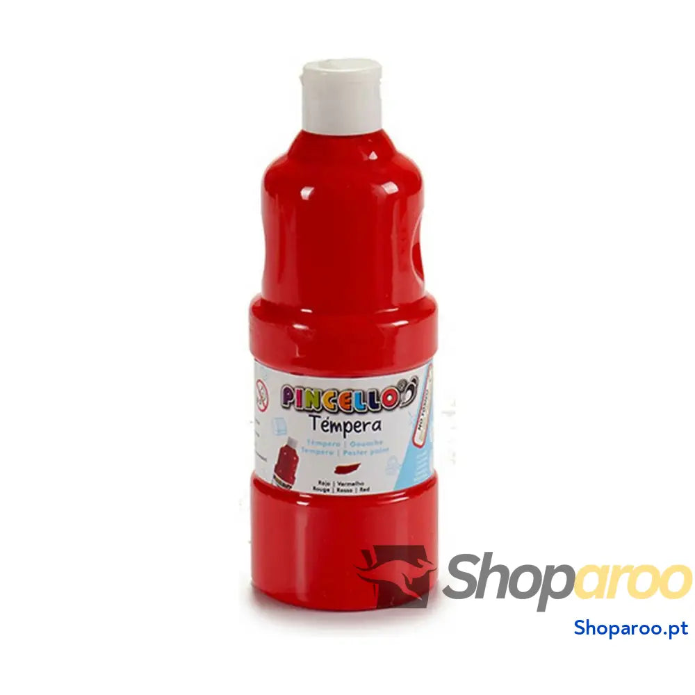 Têmperas Pincello Vermelho 400 ml (6 Unidades)