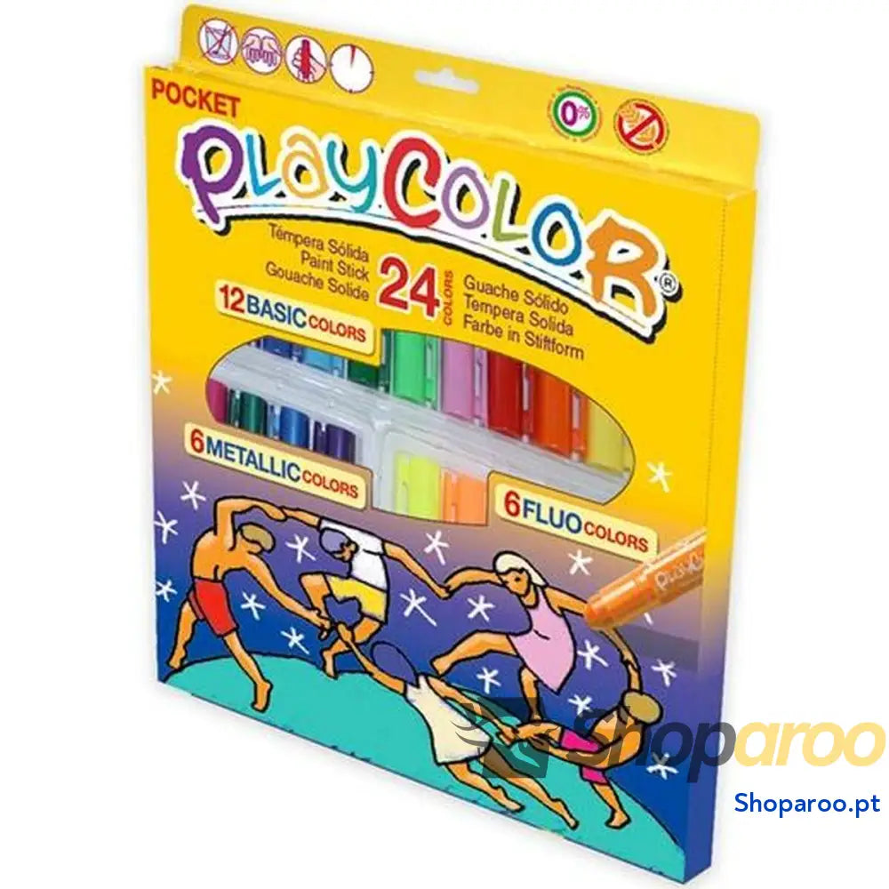 Têmperas Playcolor Multicolor