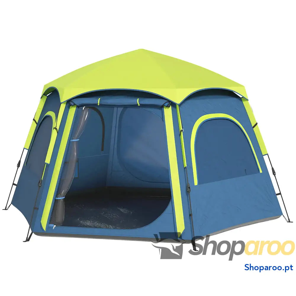 Tenda de Campismo Dobrável para 2 a 3 Pessoas com Bolsa Transporte