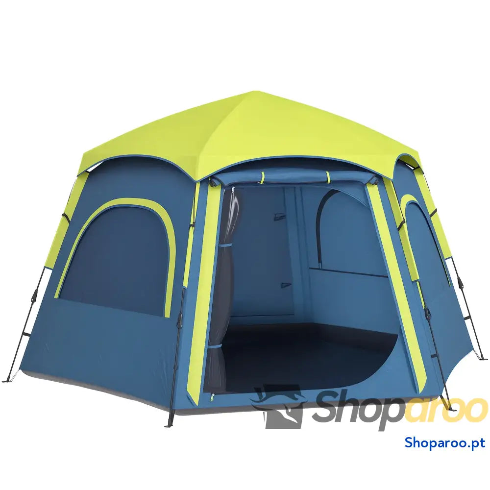 Tenda de Campismo Dobrável para 2 a 3 Pessoas com Bolsa Transporte