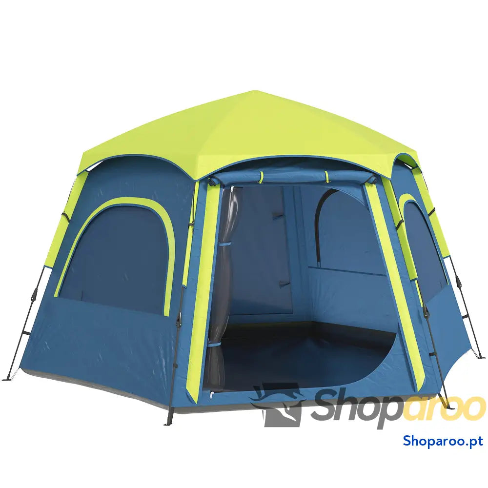 Tenda de Campismo Dobrável para 2 a 3 Pessoas com Bolsa Transporte