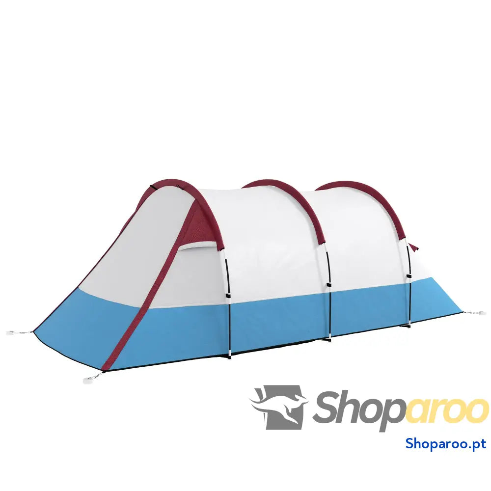 Tenda de Campismo Familiar para 2-3 Pessoas com Sala Estar Impermeável