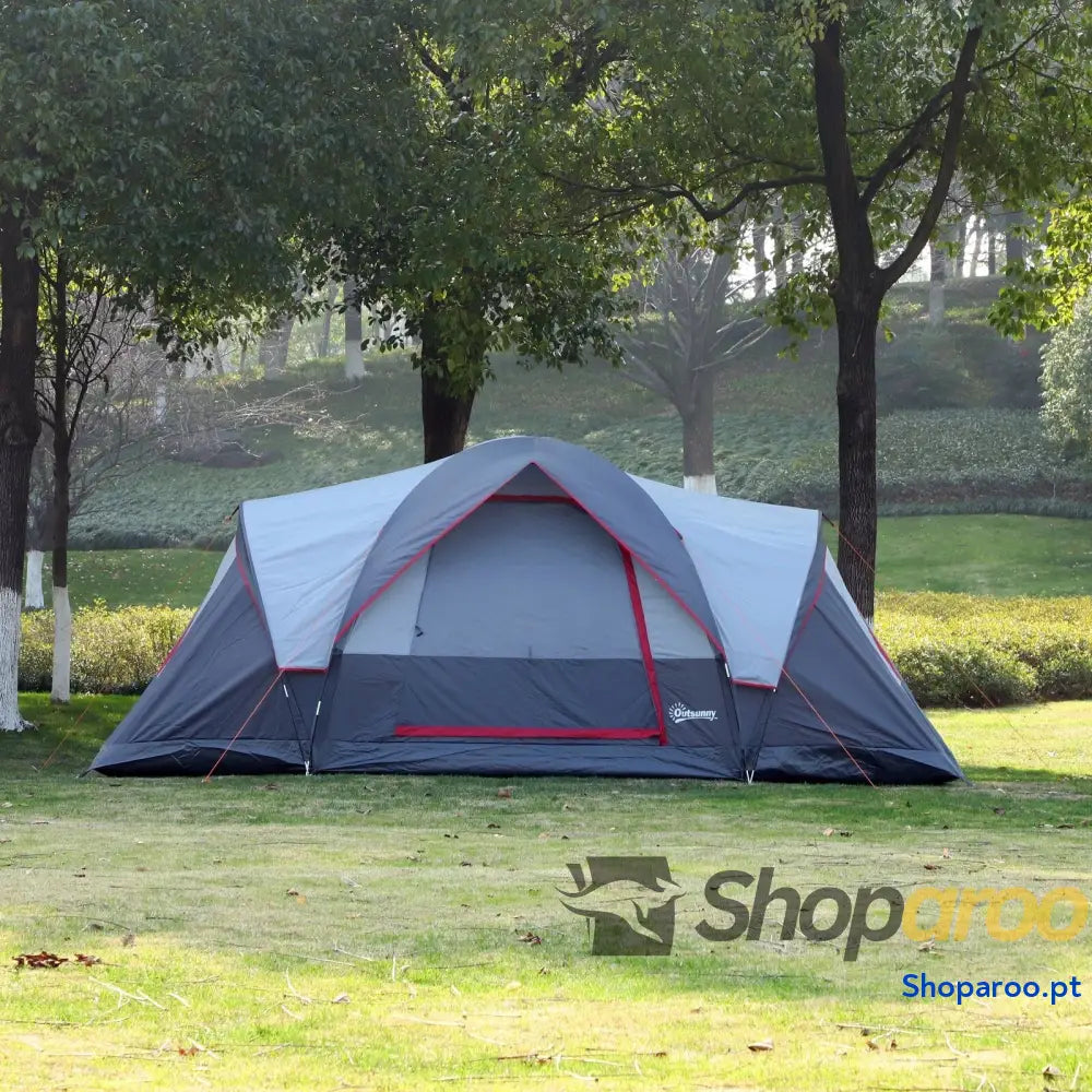 Tenda de Campismo Impermeável para 4 a 5 Pessoas com Proteção UV