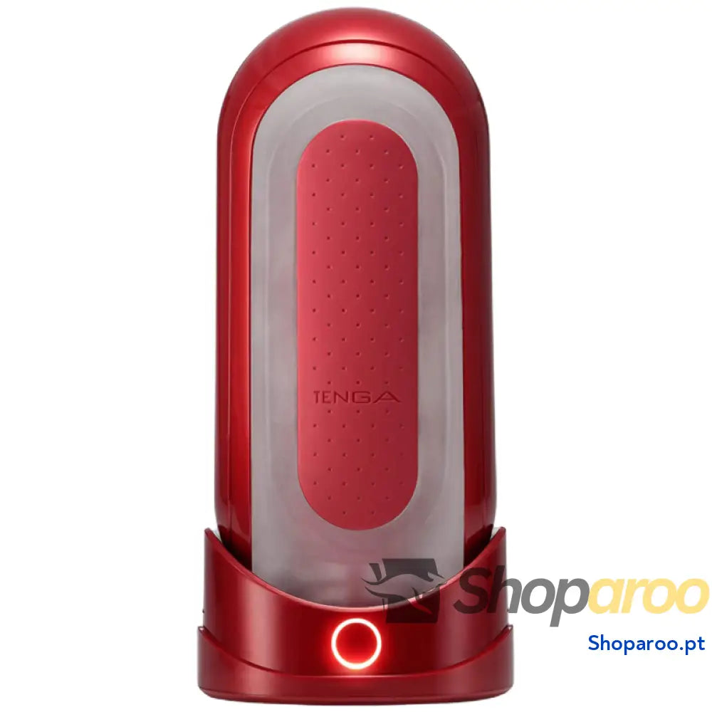 TENGA - FLIP ZERO VERMELHO COM AQUECEDOR