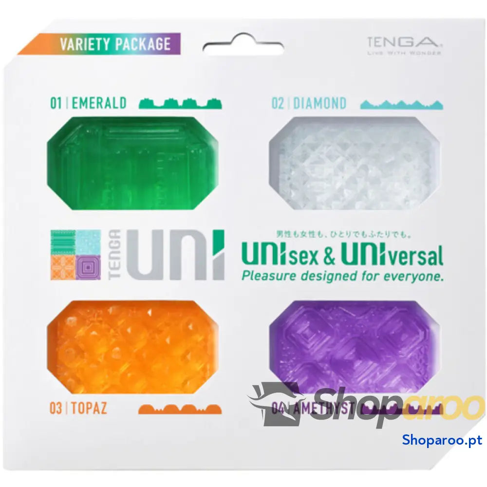 TENGA - MASTURBADOR UNI VARIETY DEDAL PACK 4 UNIDADES