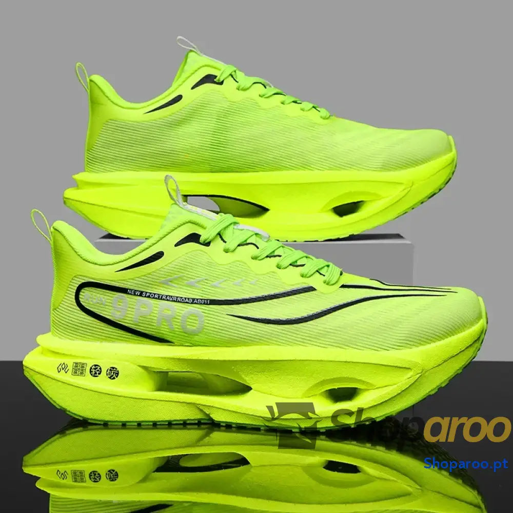 Ténis de Corrida Desportivo Masculino LETCOMFIT com Placa Carbono