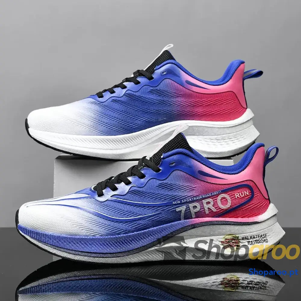 Ténis de Corrida Desportivo Masculino LETCOMFIT com Placa Carbono