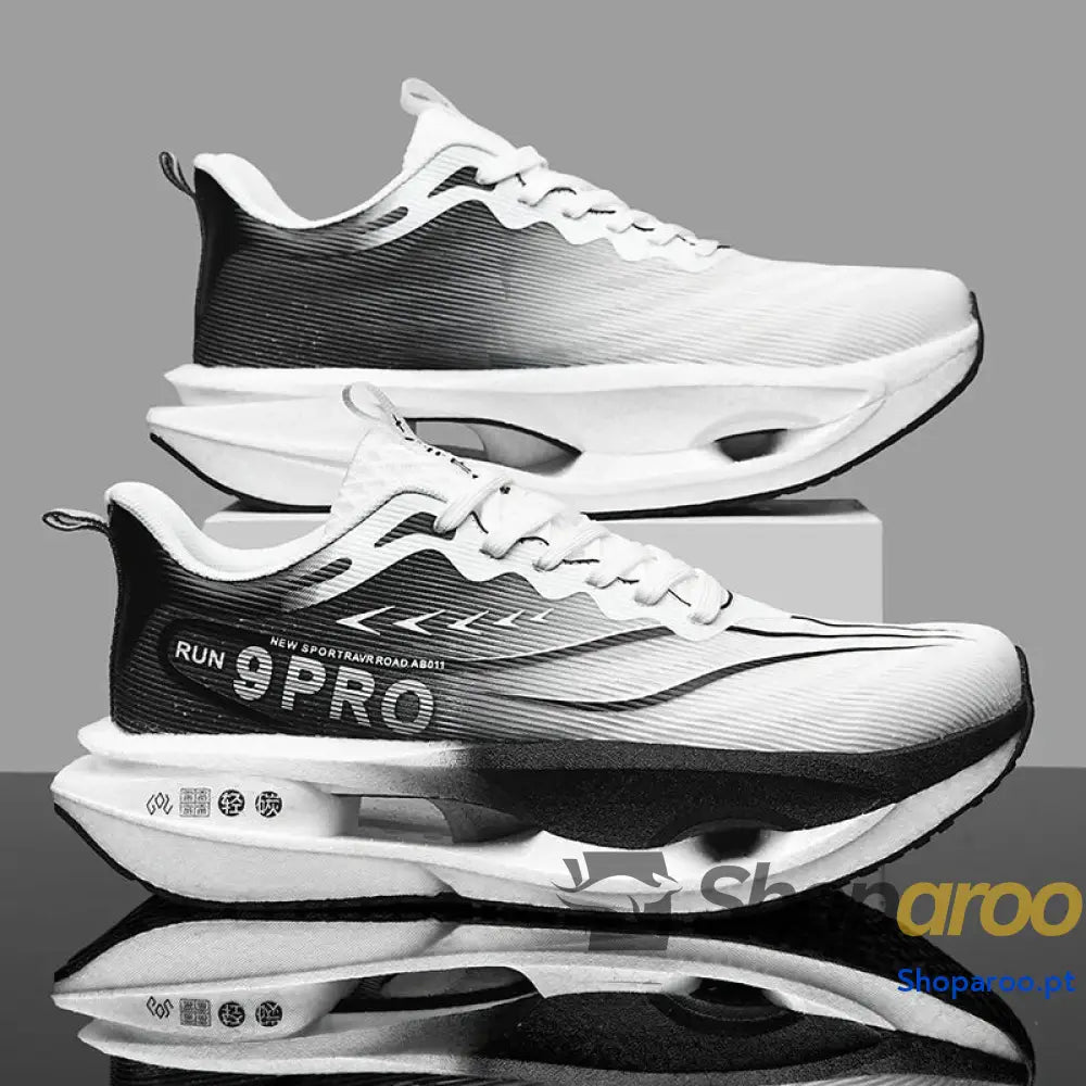 Ténis de Corrida Desportivo Masculino LETCOMFIT com Placa Carbono