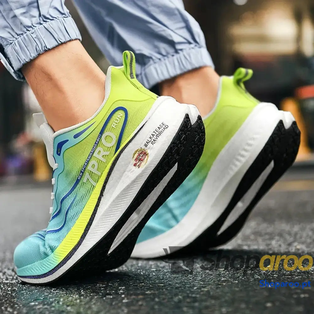 Ténis de Corrida Desportivo Masculino LETCOMFIT com Placa Carbono