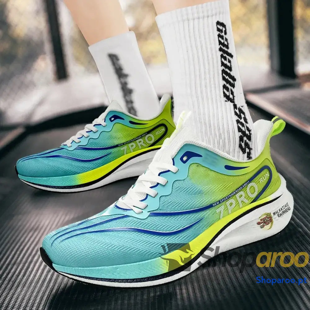 Ténis de Corrida Desportivo Masculino LETCOMFIT com Placa Carbono