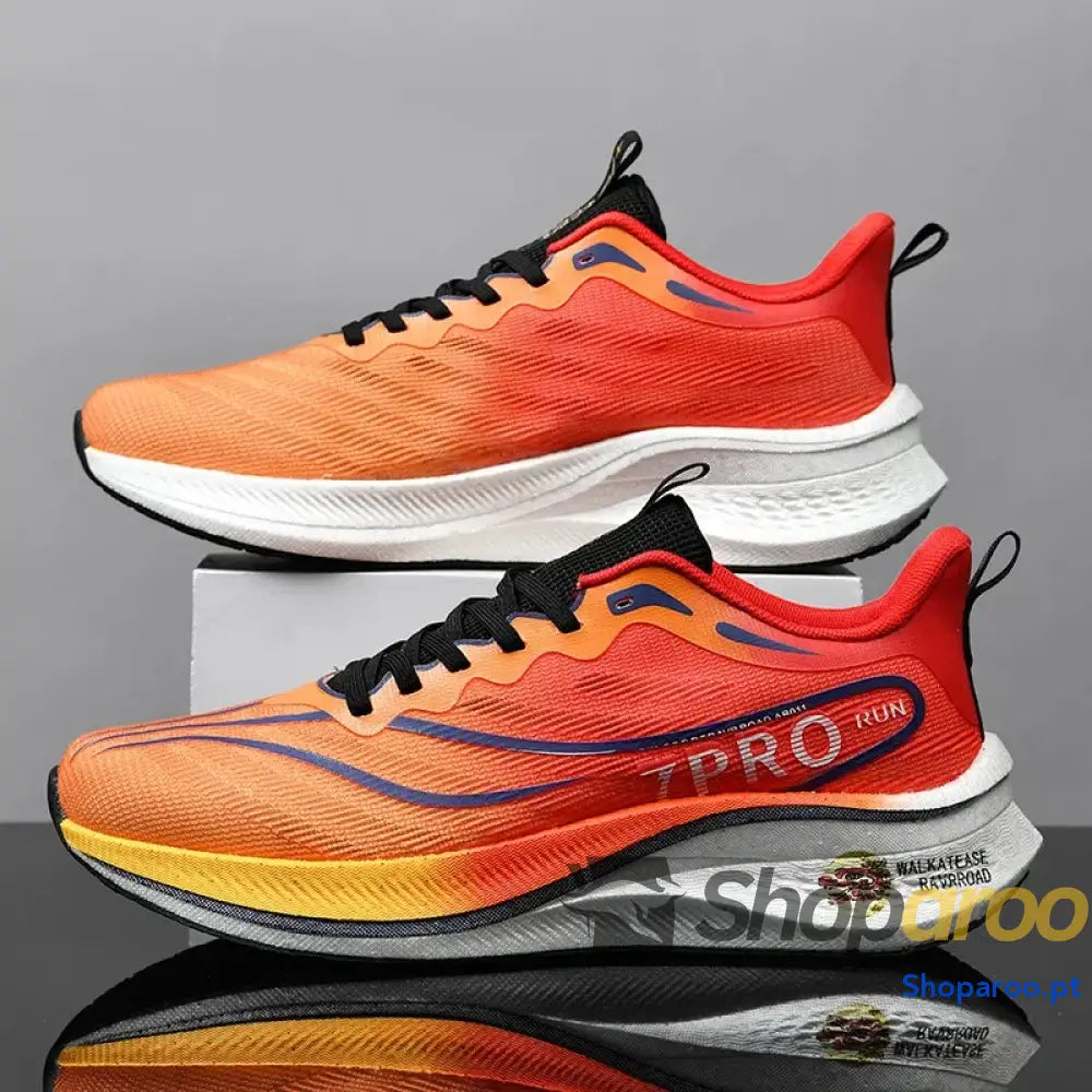 Ténis de Corrida Desportivo Masculino LETCOMFIT com Placa Carbono