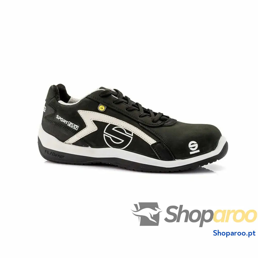 Ténis Sparco Sport Evo Preto Tamanho 48 S3 SRC