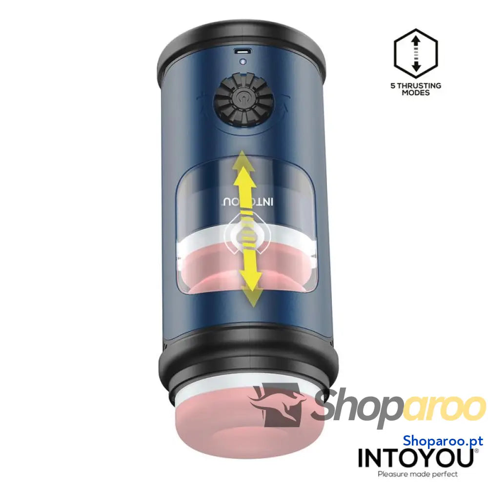 Tenkro Masturbador com Thrusting e Calor USB C
