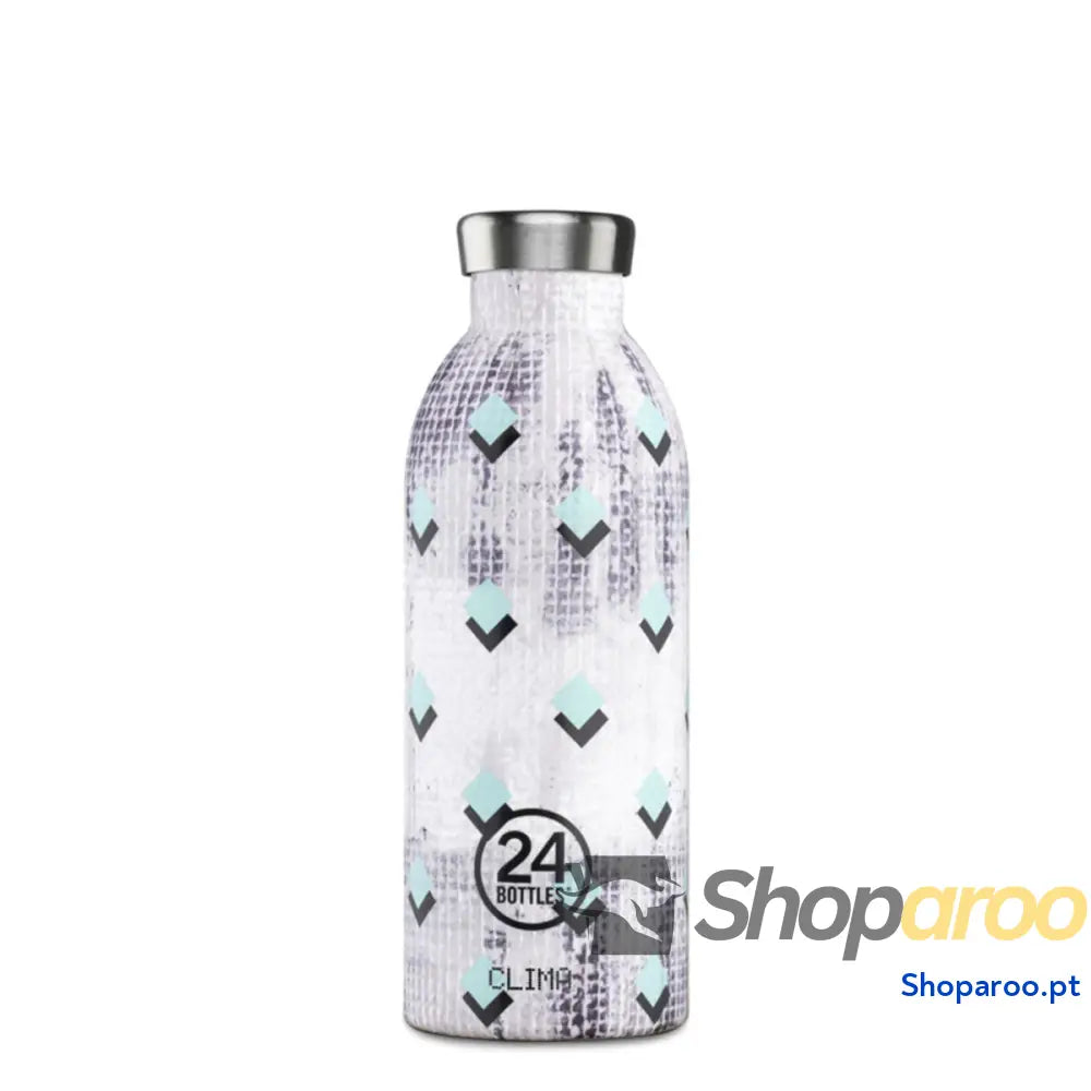 Termo 24 Bottles Clima Blocks Multicolor Aço inoxidável 500 ml
