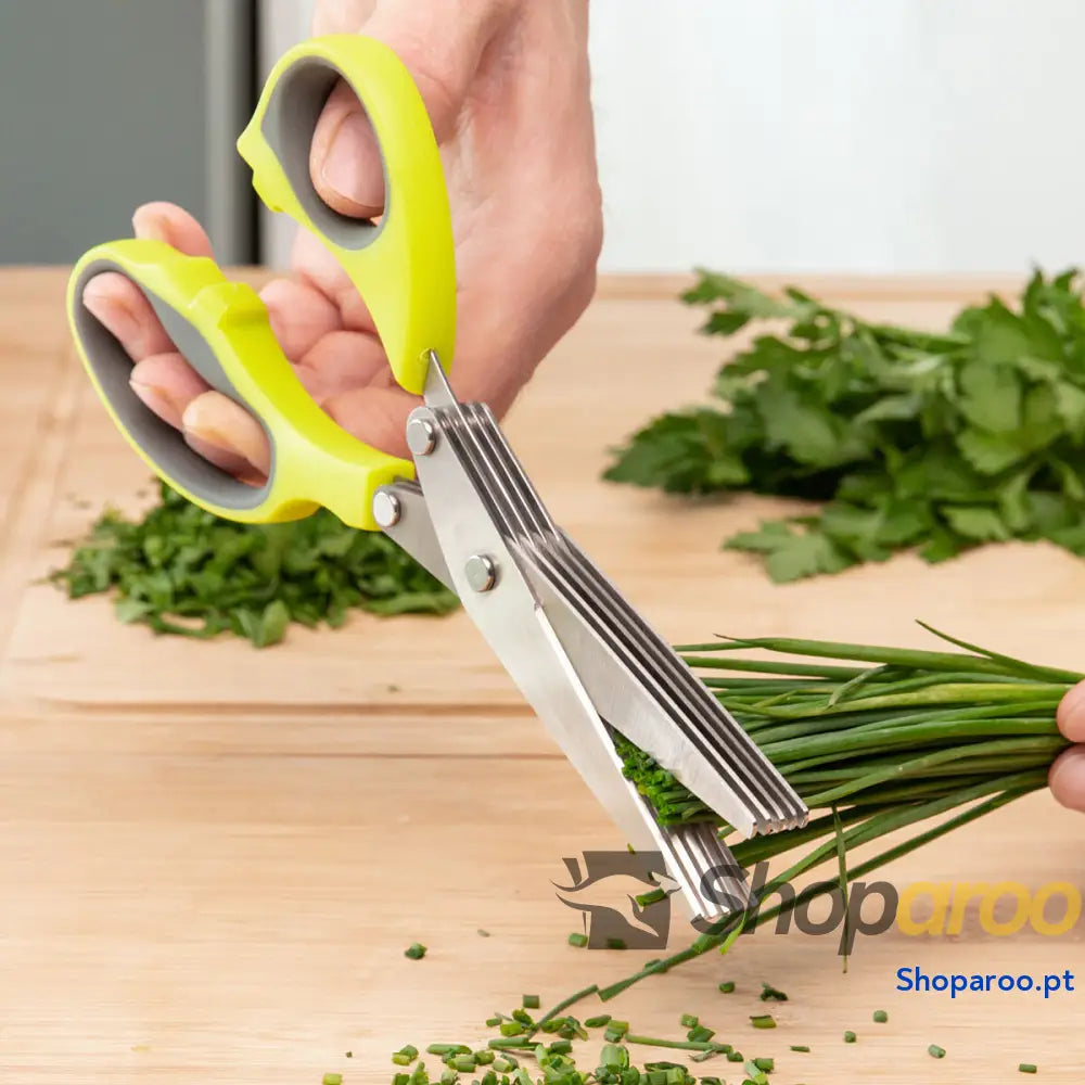 Tesoura de Cozinha Multicorte 5 em 1 Fivessor InnovaGoods