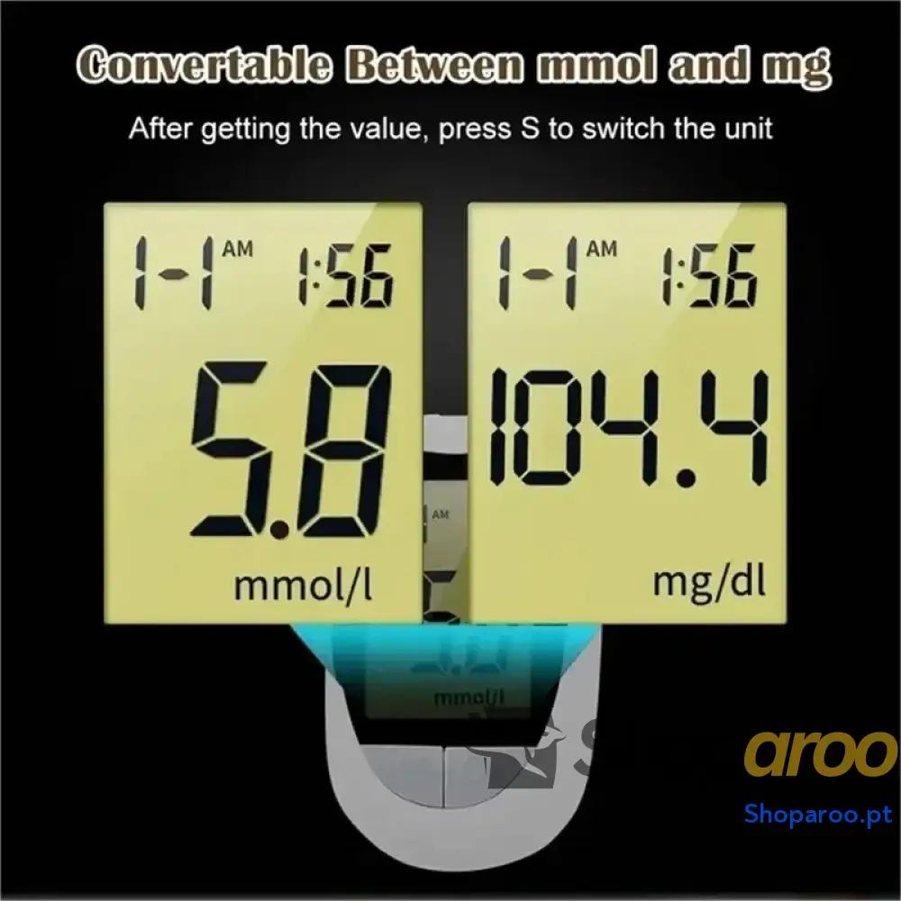 Teste de Diabetes Medidor Glicose no Sangue Freestyle Libre com 50 Tiras